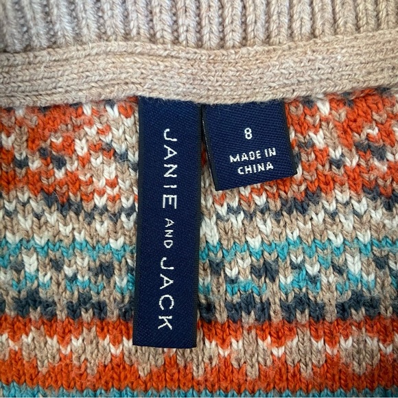 Janie and Jack boys sweater size 8 - Picture 4 of 5